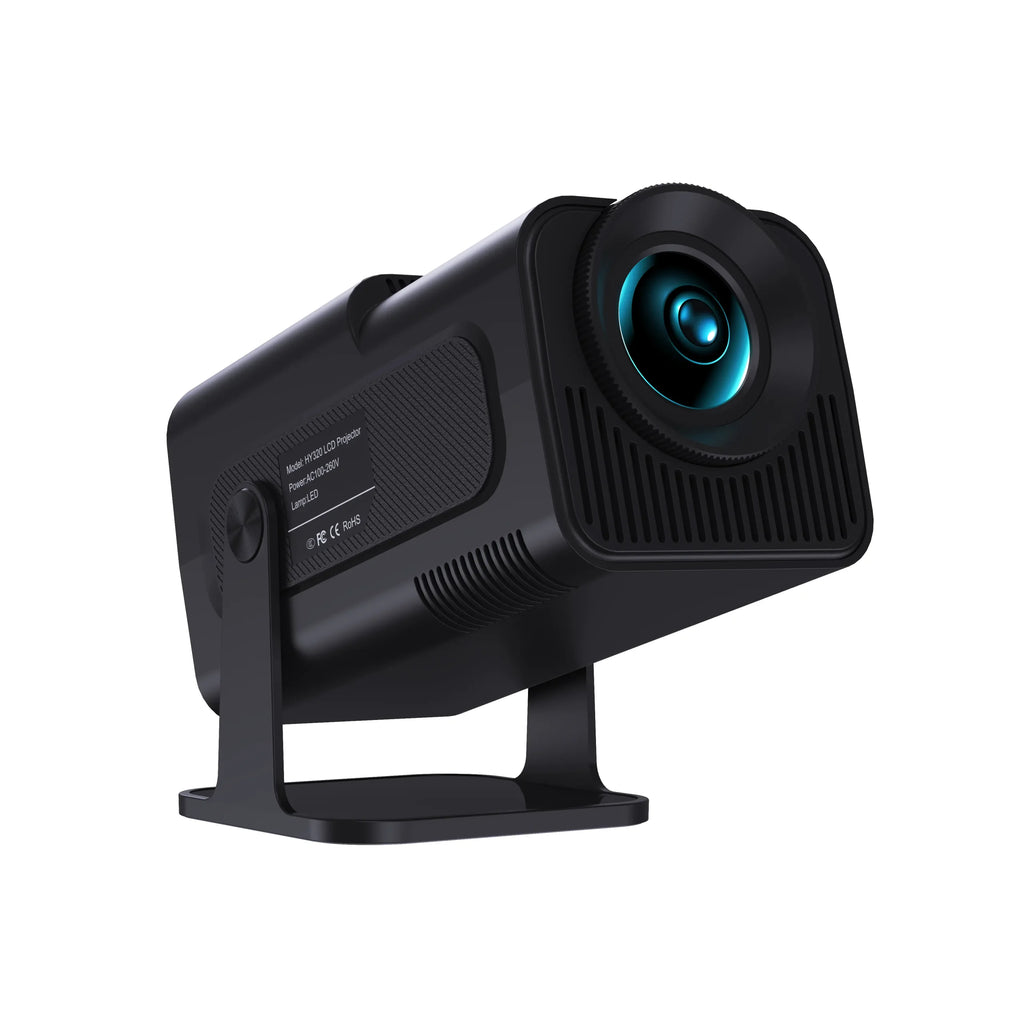 Projektor Smart HY320 Android Full HD për filma, YouTube, aplikacione dhe argëtim në shtëpi