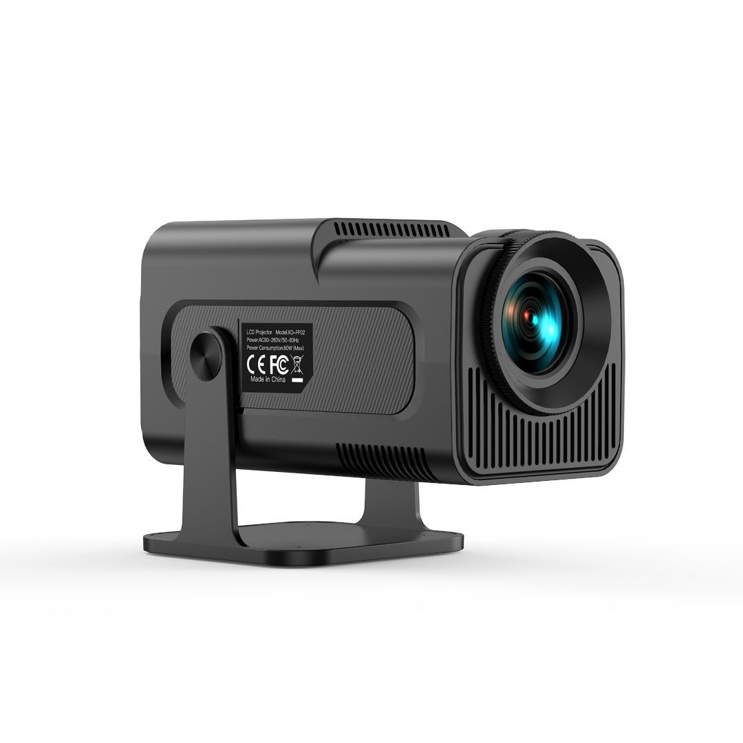 Projektor portativ XO FF02 me WiFi dhe Bluetooth për filma, video dhe argëtim në shtëpi