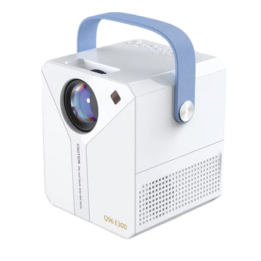 Q96 E300 Smart Projector Android 4K me WiFi, Bluetooth dhe Full HD për kinema në shtëpi, Netflix, YouTube dhe prezantime profesionale | SmartXStore
