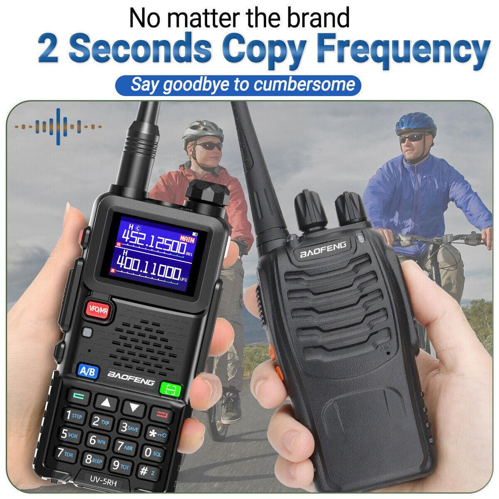 Radio marrëse-dhënëse komunikimi Baofeng UV-5RH 10W portative për komunikim në distancë