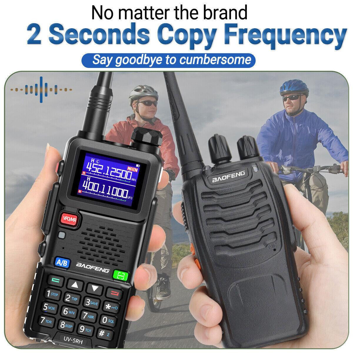 Radio marrëse-dhënëse komunikimi Baofeng UV-5RH 10W portative për komunikim në distancë