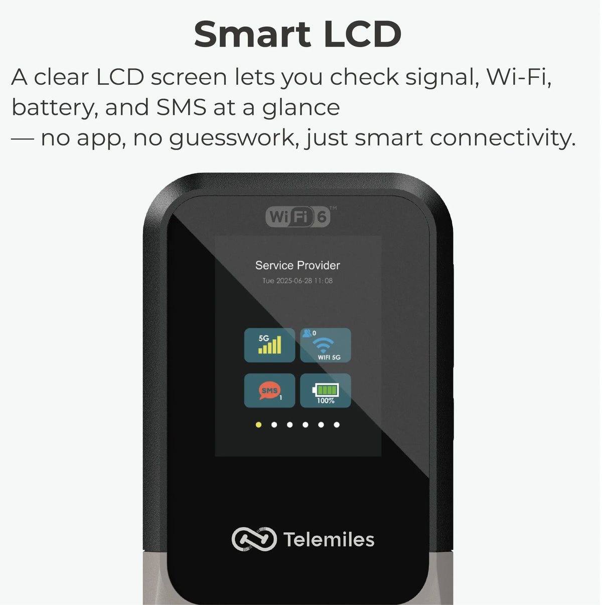 Router portativ 5G M52 me kartë SIM dhe eSIM për internet WiFi në shtëpi, punë dhe udhëtime