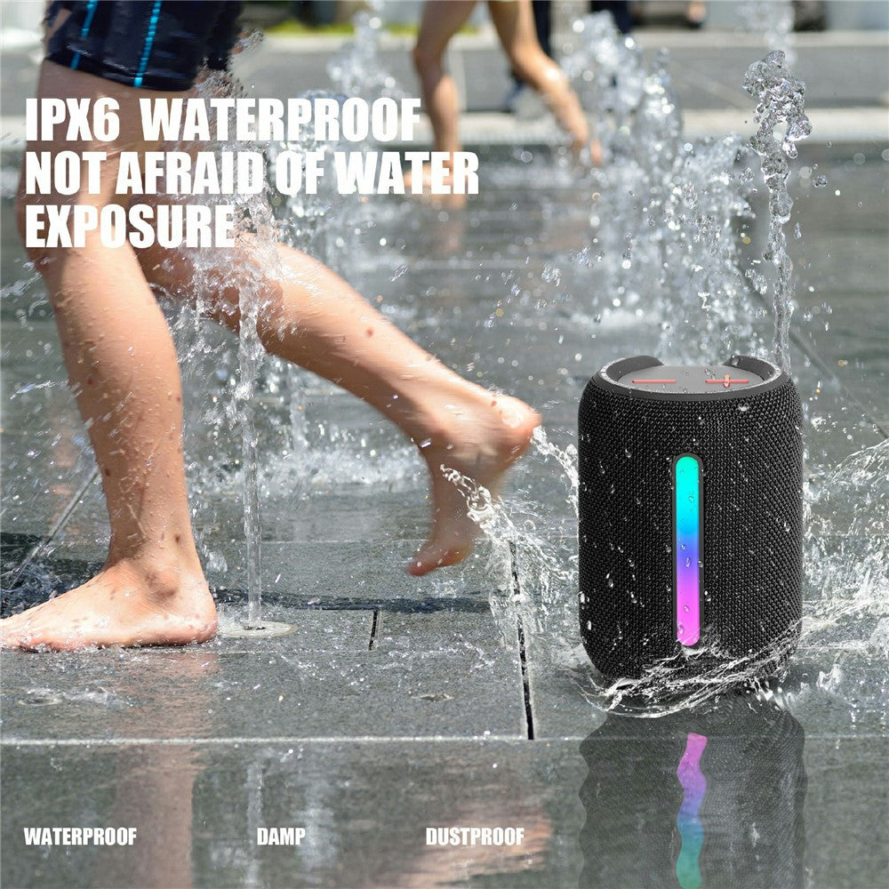 Boks me Bluetooth Soonbox S9600 10W TWS me ndriçim LED për muzikë në shtëpi dhe ambiente të jashtme