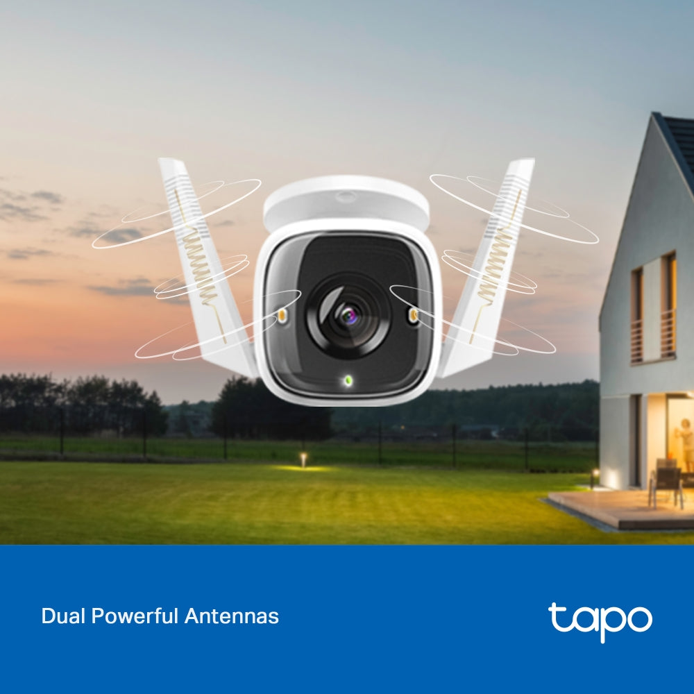 TP-Link Tapo C320WS V2.20 kamerë sigurie WiFi 2K për ambiente të jashtme me rezolucion të lartë, AI për zbulimin e personave dhe automjeteve, Color Night Vision me Spotlight, lidhje WiFi dhe Ethernet, zona të personalizuara monitorimi, njoftime inteligjente në aplikacionin Tapo dhe performancë të besueshme për shtëpi dhe biznese në Shqipëri.