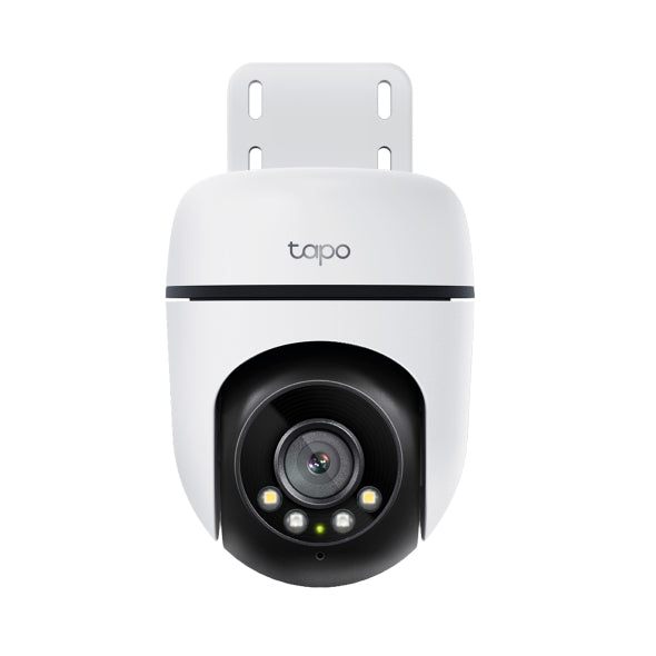 TP-Link Tapo C500 kamerë sigurie WiFi PTZ për ambiente të jashtme me rezolucion Full HD 1080p, rrotullim 360°, vizion nate deri në 30 metra, AI Person Detection, Motion Detection, Tamper Detection, audio me dy drejtime, sirenë 90 dB, ONVIF, RTSP, microSD deri në 512GB, IP65, Google Assistant dhe Alexa.