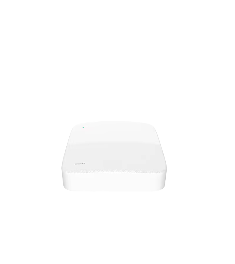 Tenda N3L-8H NVR 8 kanale për kamera sigurie IP deri 8MP UHD, kompresim H.265+, dalje HDMI/VGA 1080P, HDD SATA deri 10TB dhe monitorim në distancë nga telefoni.