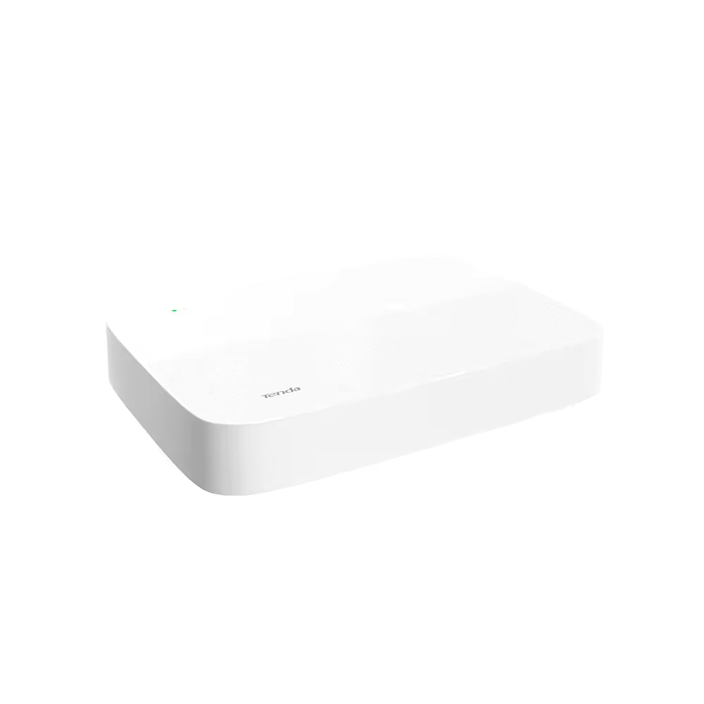 Tenda N6P-8H NVR PoE 8 kanale për kamera sigurie IP deri 8MP, 8 porta PoE IEEE 802.3at/af deri 70W, dalje HDMI 4K, H.265+ dhe HDD deri 10TB.