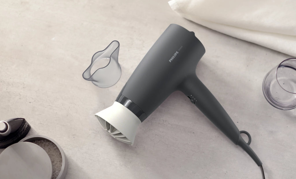 Tharëse flokësh Philips BHD302/13 Series 3000 1600W për tharje të shpejtë dhe kujdes të flokëve