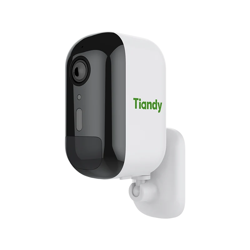Tiandy TC-C32CN kamerë sigurie Bullet 2MP Color Maker WiFi me bateri 5200mAh, lente 2.8mm, Smart IR 30m, dritë të bardhë 15m, mikrofon, altoparlant, MicroSD 256GB dhe IP65.