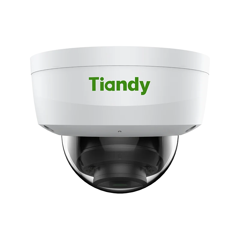 Tiandy TC-C32KS kamerë sigurie Dome IP 2MP me lente 2.8mm F1.6, Smart IR 30m, WDR 120dB, PoE, mikrofon, MicroSD 512GB, ONVIF, IP66 dhe IK10.