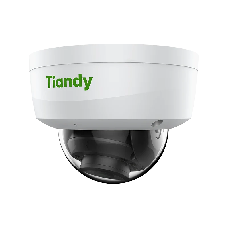 Tiandy TC-C32KS kamerë sigurie Dome IP 2MP me lente 2.8mm F1.6, Smart IR 30m, WDR 120dB, PoE, mikrofon, MicroSD 512GB, ONVIF, IP66 dhe IK10.