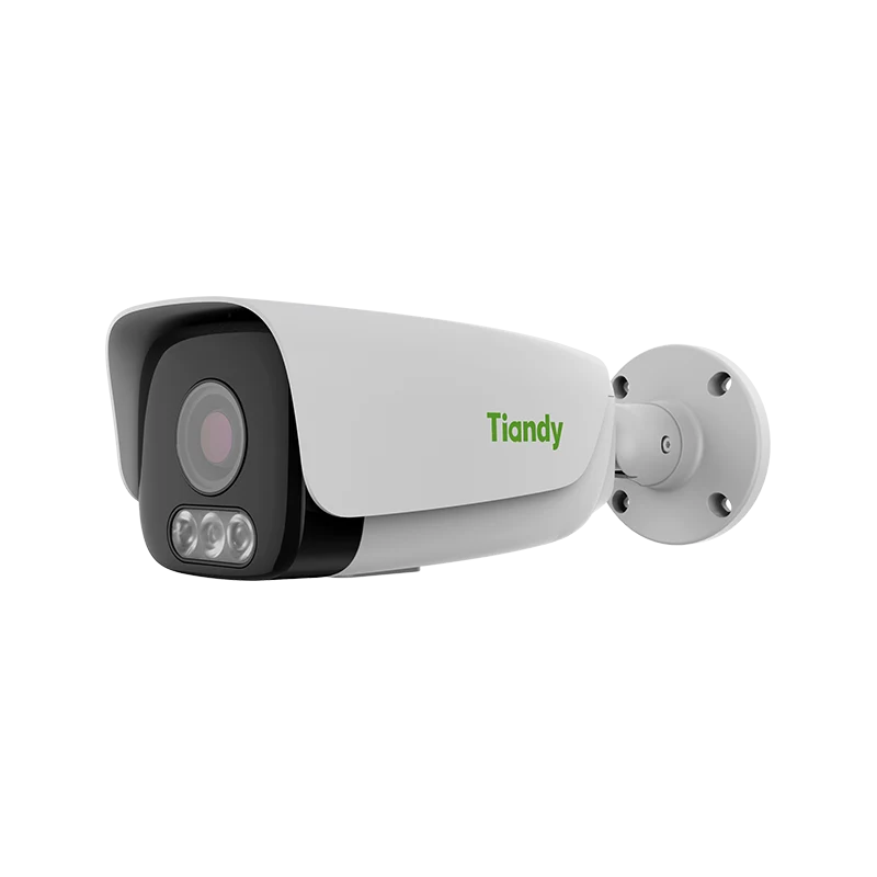 Tiandy TC-C32LS kamerë sigurie Bullet IP 2MP me lente motorike 5–50mm, Smart IR 100m, WDR 120dB, PoE, mikrofon, AI për persona dhe automjete, MicroSD 512GB dhe IP67.
