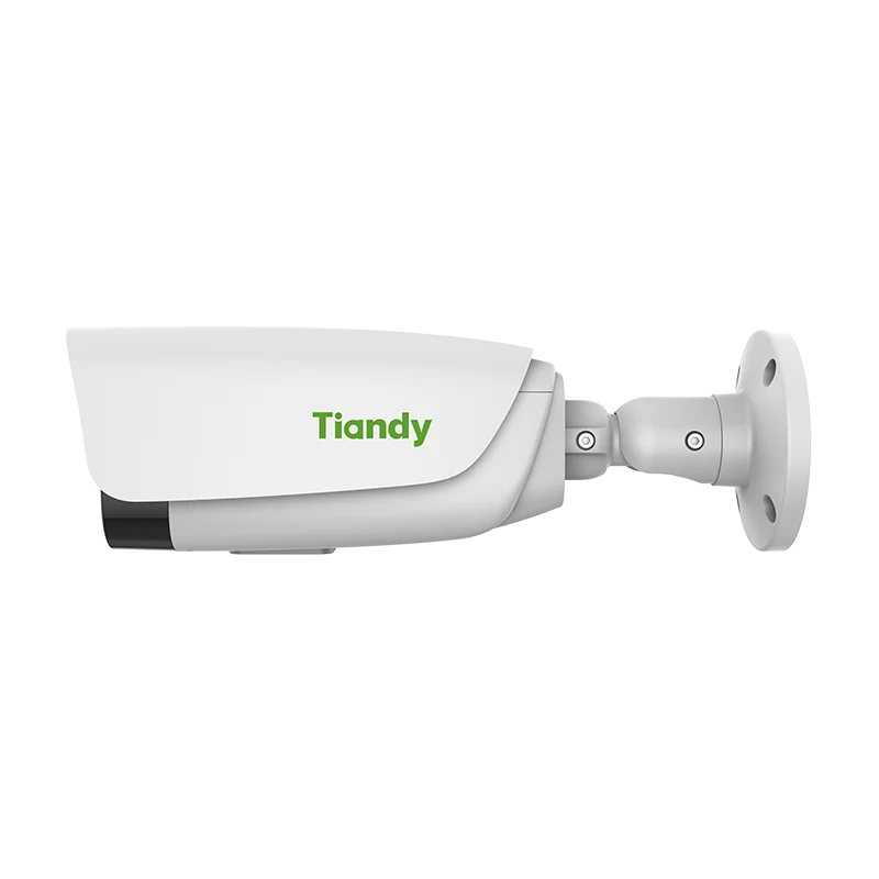 Tiandy TC-C32LS kamerë sigurie Bullet IP 2MP me lente motorike 5–50mm, Smart IR 100m, WDR 120dB, PoE, mikrofon, AI për persona dhe automjete, MicroSD 512GB dhe IP67.
