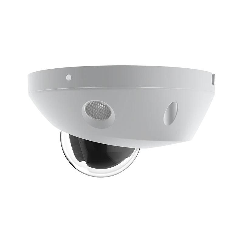 Tiandy TC-C32PS kamerë sigurie Dome IP 2MP me lente 2.8mm F1.6, Smart IR 30m, WDR 120dB, PoE, mikrofon, AI për persona dhe automjete, MicroSD 512GB, IP66 dhe IK08.