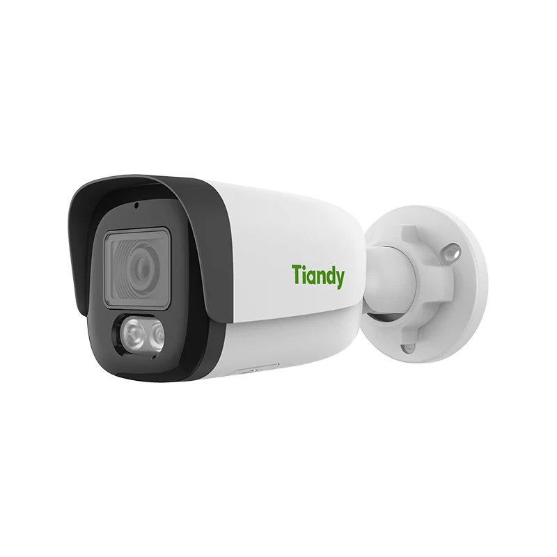 Tiandy TC-C32WS 3LRA-4 kamerë sigurie Bullet IP 2MP Color Maker me 0.002 Lux F1.6, IR 50m, PoE, mikrofon, AI për persona dhe automjete, MicroSD 512GB, trup metalik dhe IP67. 