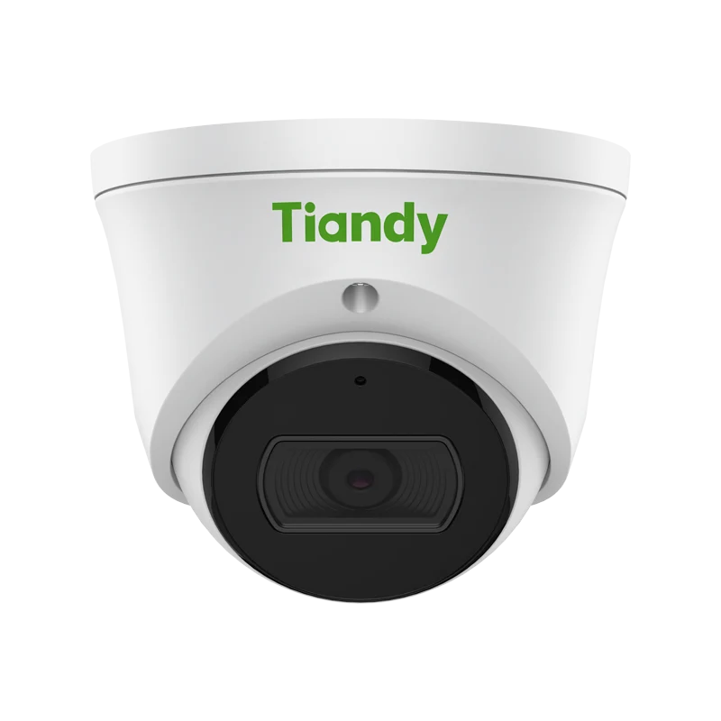 Tiandy TC-C32XS kamerë sigurie Turret IP 2MP me lente 2.8mm F1.6, Smart IR 30m, WDR 120dB, PoE, mikrofon, AI, MicroSD 512GB dhe IP66.