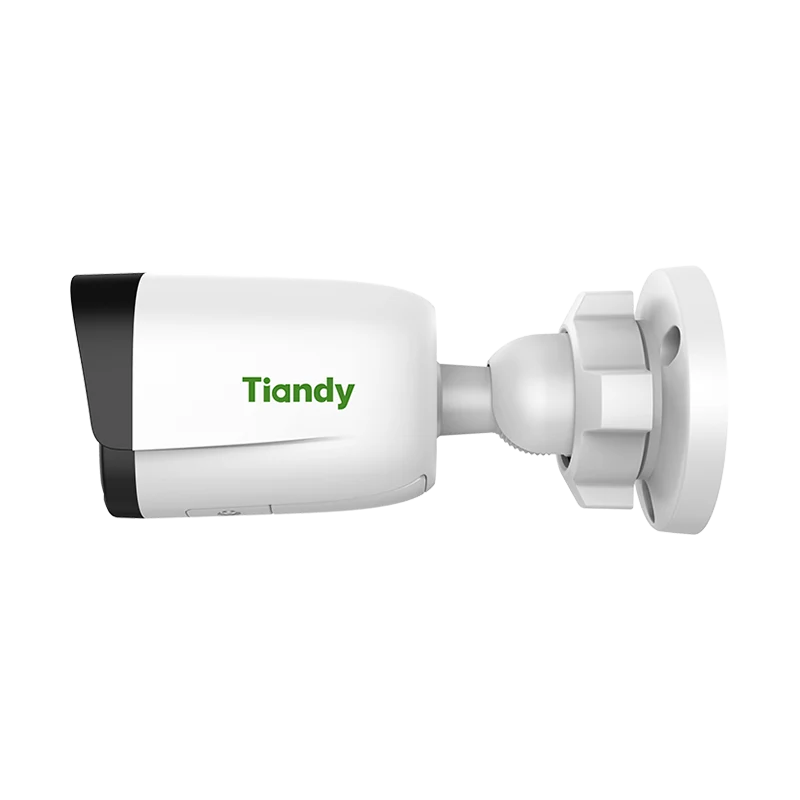 Tiandy TC-C34QN kamerë sigurie Bullet IP 4MP WiFi me lente 4mm F1.6, Smart IR 50m, dritë të bardhë 15m, mikrofon, altoparlant, MicroSD 512GB dhe IP67.