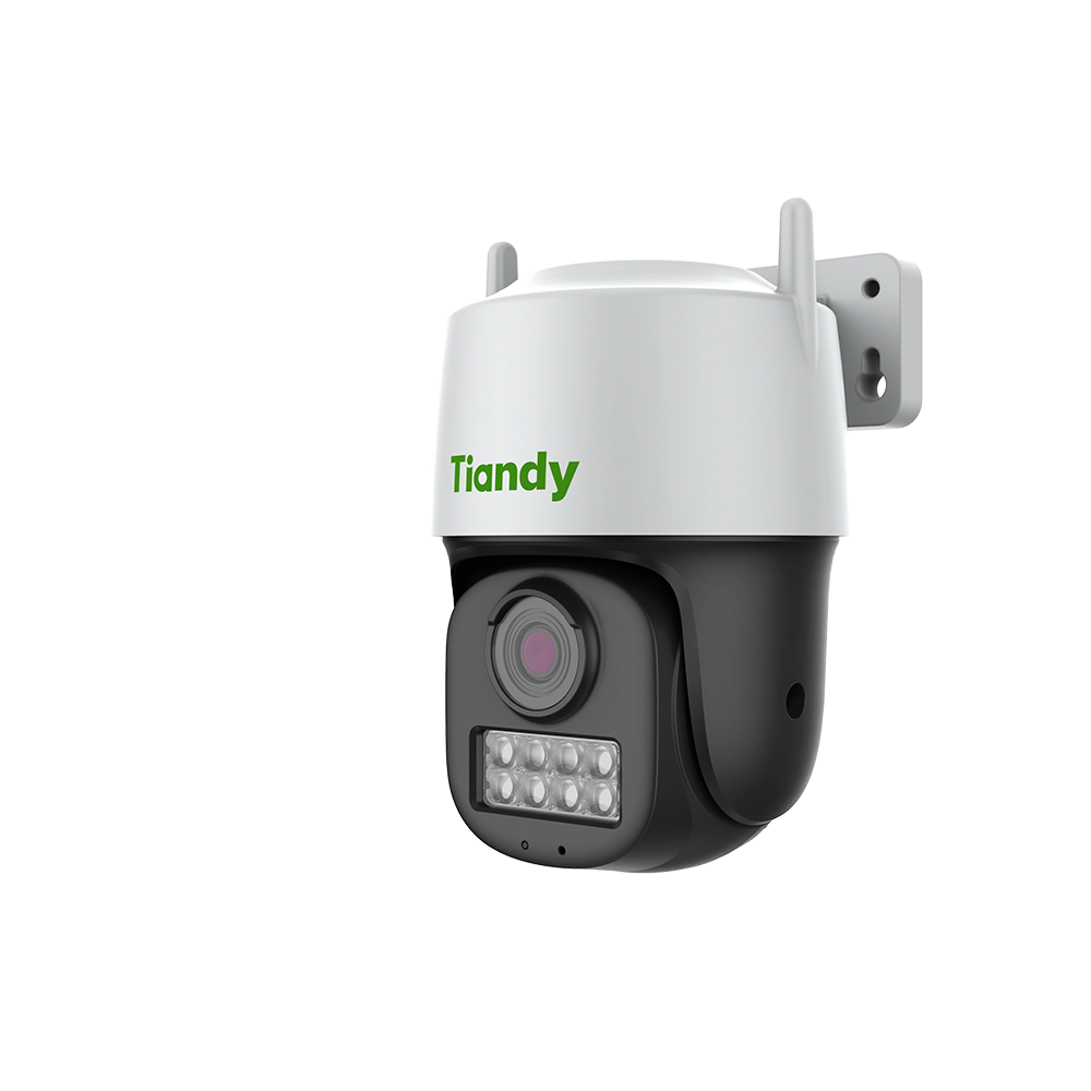 Tiandy TC-H353N kamerë sigurie PT 3MP Color Maker WiFi me lente 4mm, Auto Tracking, Smart Alarm, IR 50m, drita të bardha, mikrofon, altoparlant, MicroSD 512GB dhe IP66.