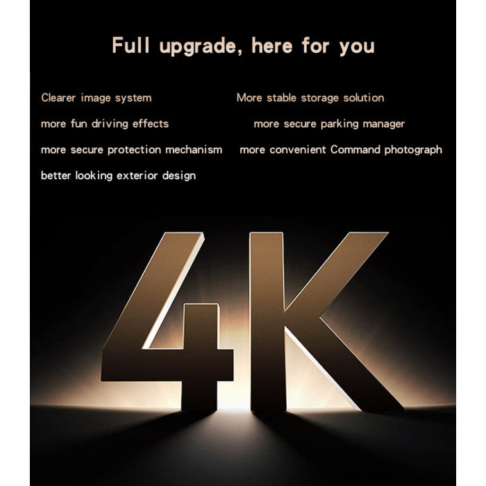 Yesido KM15 kamerë për makinë 4K me regjistrim të dyfishtë përpara 4K dhe prapa 1080P, WiFi 2.4GHz, ekran IPS 2 inç, G-Sensor, regjistrim Loop, monitorim parkimi 24 orë dhe mbështetje për kartë microSD deri në 256GB. Dash Cam ideale për siguri gjatë vozitjes në Shqipëri.
