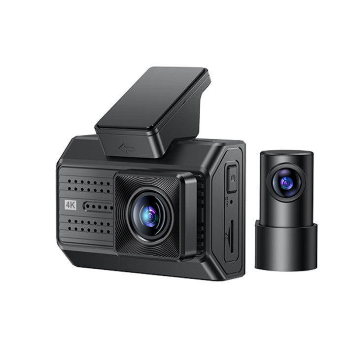 Yesido KM15 kamerë për makinë 4K me regjistrim të dyfishtë përpara 4K dhe prapa 1080P, WiFi 2.4GHz, ekran IPS 2 inç, G-Sensor, regjistrim Loop, monitorim parkimi 24 orë dhe mbështetje për kartë microSD deri në 256GB. Dash Cam ideale për siguri gjatë vozitjes në Shqipëri.