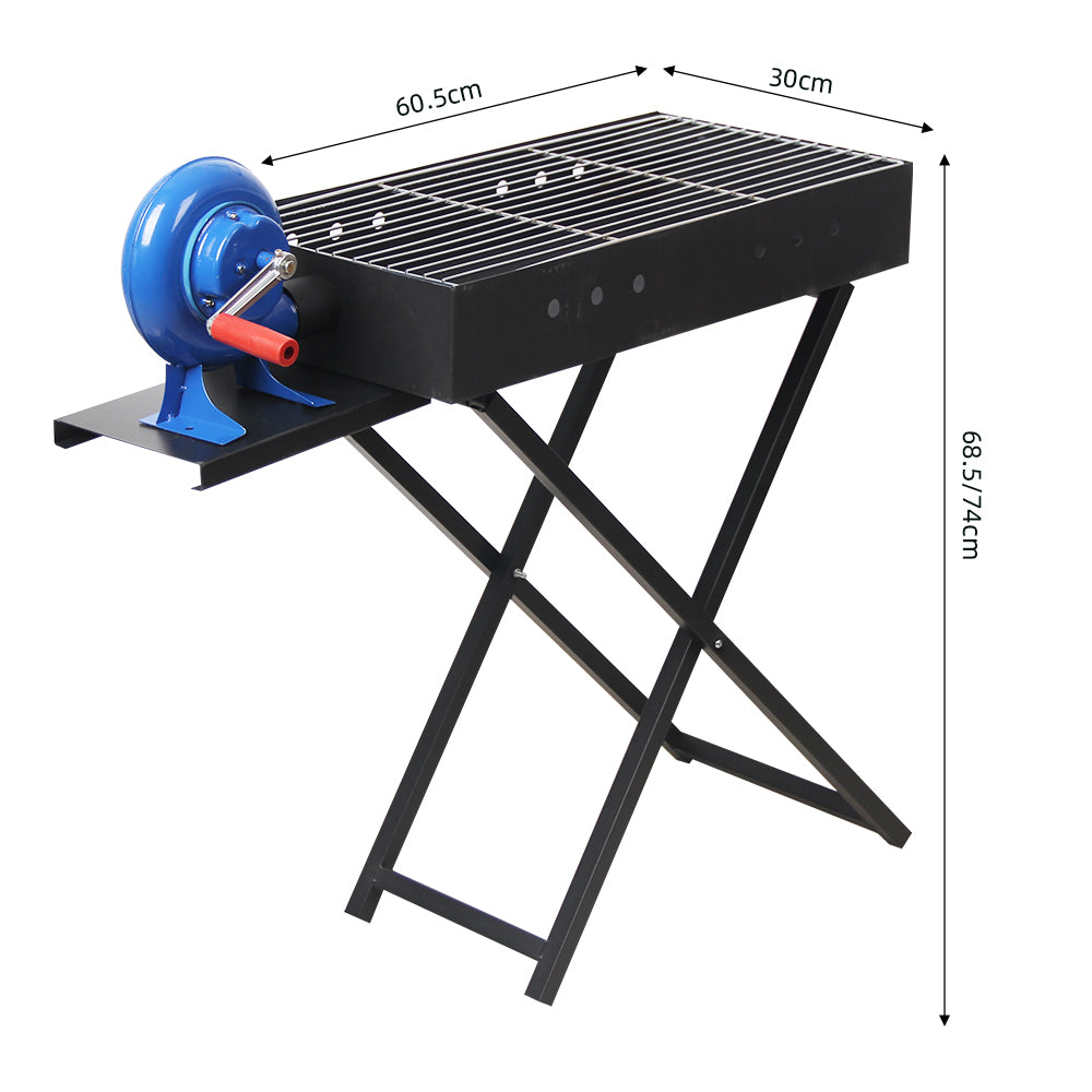 Zgarë barbecue portative dhe e palosshme Dongsheng për 2–6 persona, prej hekuri të laminuar në të ftohtë, ideale për kamping, piknik, oborr dhe BBQ.     Griglia Barbecue Pieghevole Por…