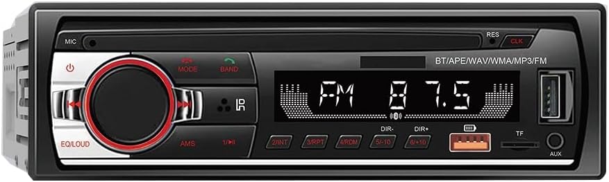 iFutniew autoradio Bluetooth 12V me MP3 Player, Radio FM, funksion Hands-Free, ekran LED, portë USB për karikim dhe muzikë, fuqi 50W dhe sistem stereo me 2 kanale. Autoradio ideale për përmirësimin e sistemit audio të makinës në Shqipëri.